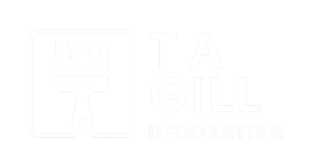 ta gill decorating logo white